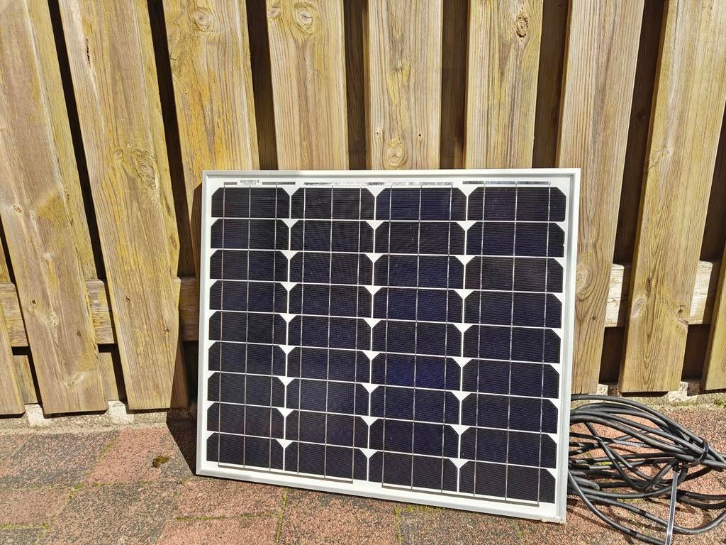 Zonnepaneel 50wp met votronic laadregelaar, Ophalen of Verzenden
