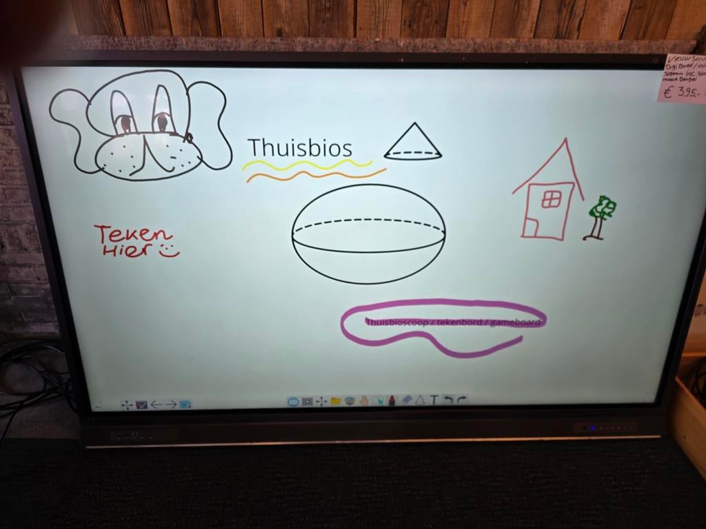 Digibord Viewsonic interactief scherm digi schoolbord, Ophalen, Nvt, Viewsonic, Nvt