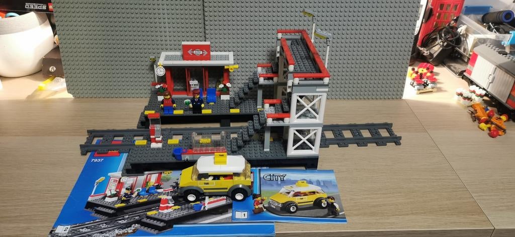 Lego City Treinstation set 7937, Ophalen of Verzenden, Zo goed als nieuw