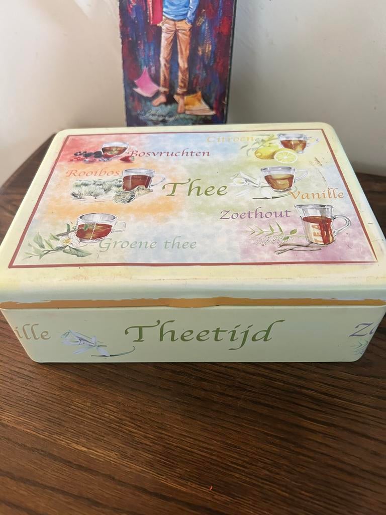 Leuk theeblik, Ophalen of Verzenden, Gebruikt, Thee, Overige merken