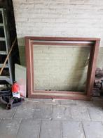 Merantie draaikiep raam, Doe-het-zelf en Verbouw, Kozijnen en Schuifpuien, Kunststof, Raamkozijn, Nieuw, 75 tot 150 cm