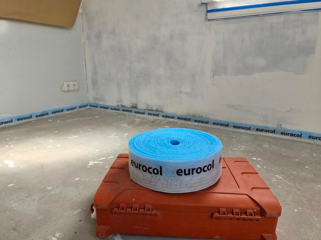 Eurocol kantstrookisolatie / randisolatie voor egaliseren, Doe-het-zelf en Verbouw, Ophalen of Verzenden, Nieuw