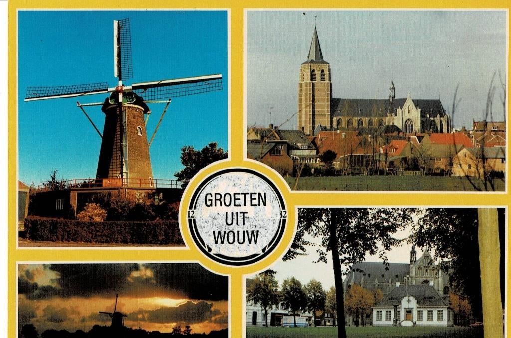 Wouw, Ophalen of Verzenden, Ongelopen, Noord-Brabant