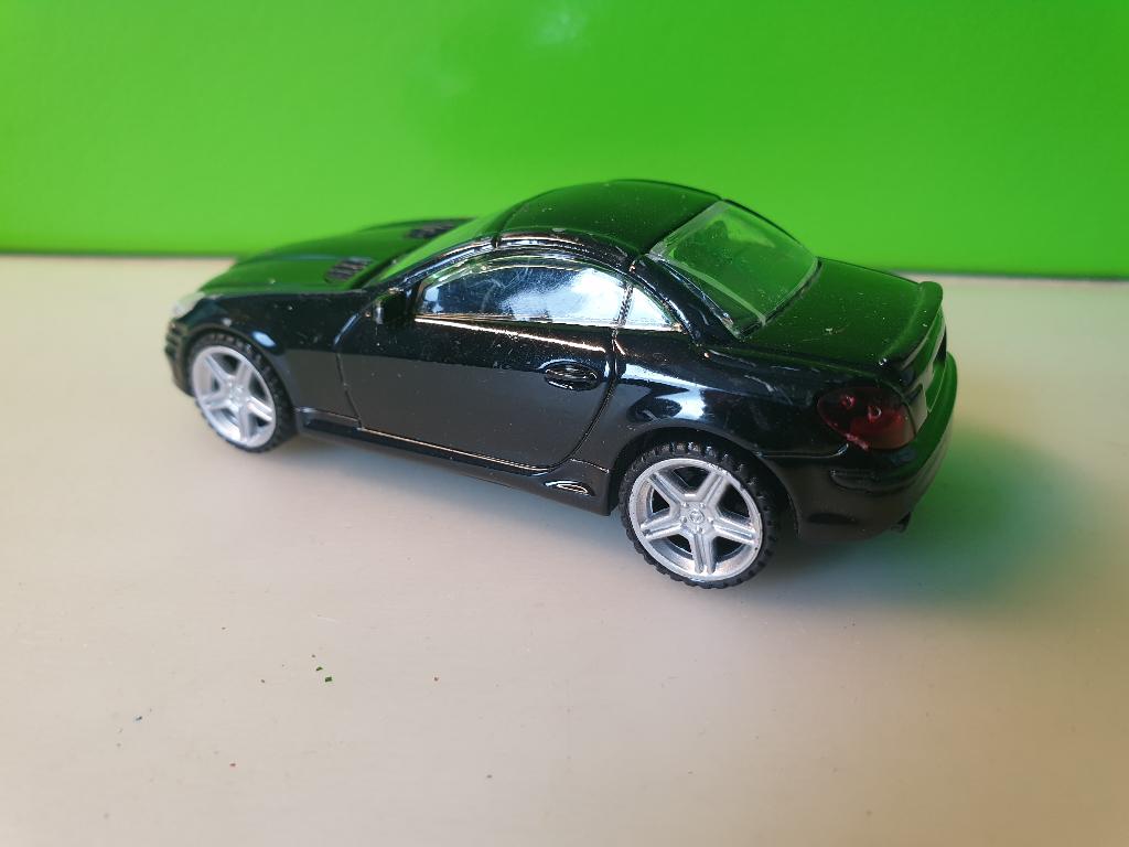 Rastar - Mercedes SLK55 AMG [zwart] 1/43, Ophalen of Verzenden, Gebruikt, Auto, Overige merken