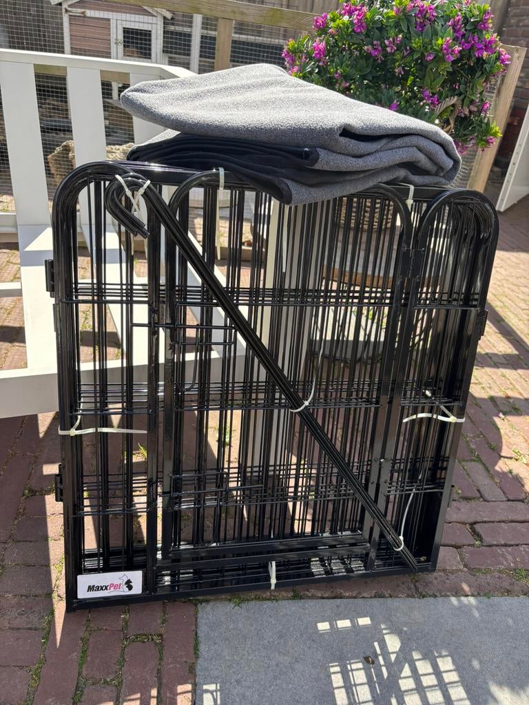 MaxxPet Puppyren 60 x 60 cm, Dieren en Toebehoren, Ophalen, Zo goed als nieuw, 110 cm of meer, 65 tot 100 cm