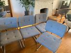Eetkamerstoel 4 stuks, Gebruikt, Ophalen of Verzenden, Vier, Stof