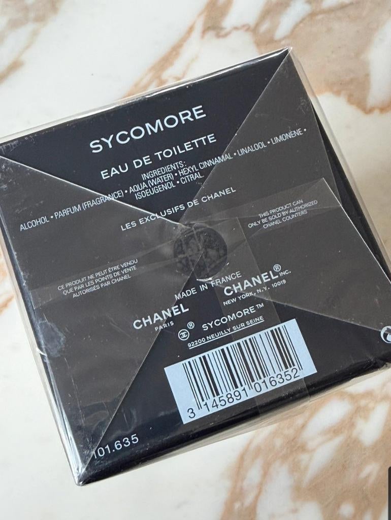Chanel Sycomore 200 ml EAU DE TOILETTE, Sieraden, Tassen en Uiterlijk, Uiterlijk | Parfum, Ophalen of Verzenden, Nieuw