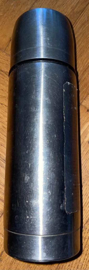 Aluminium thermoskan 500ml 0,5 liter 4e, Ophalen of Verzenden, Zo goed als nieuw