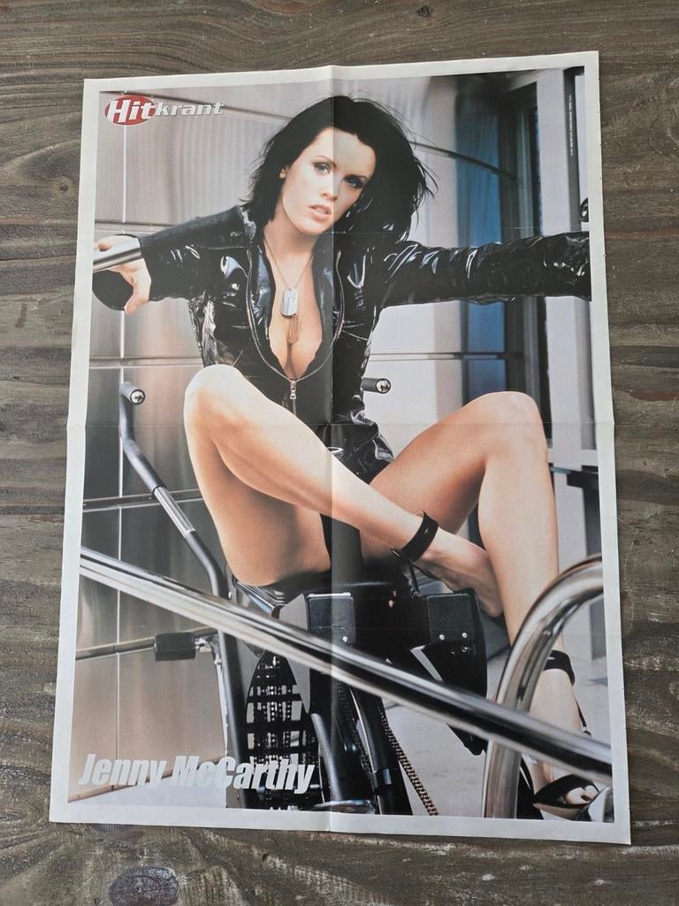 Grote xl Poster van Jenny McCarthy, Ophalen of Verzenden
