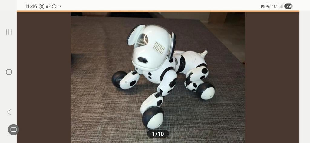 Zoomer Robot Hond - Interactief Speelgoed, Ophalen of Verzenden, Gebruikt, Jongen of Meisje