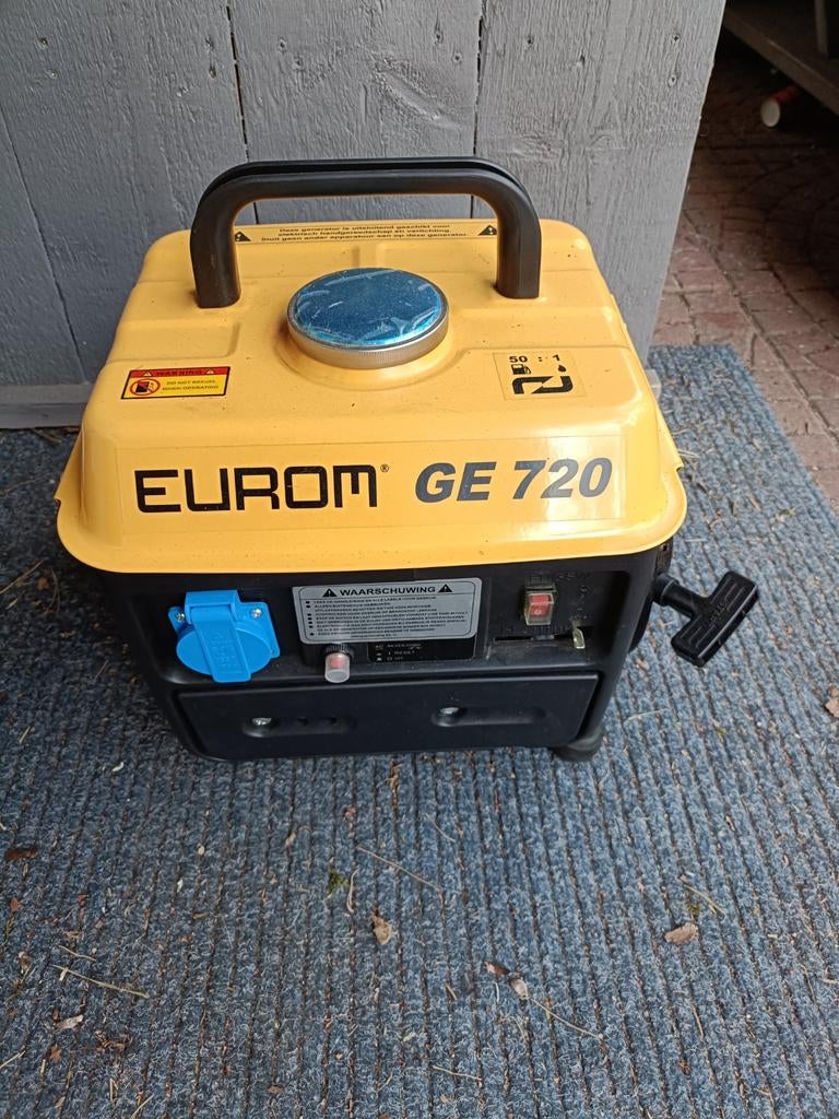 Aggregaat Eurom 720, Ophalen, Zo goed als nieuw