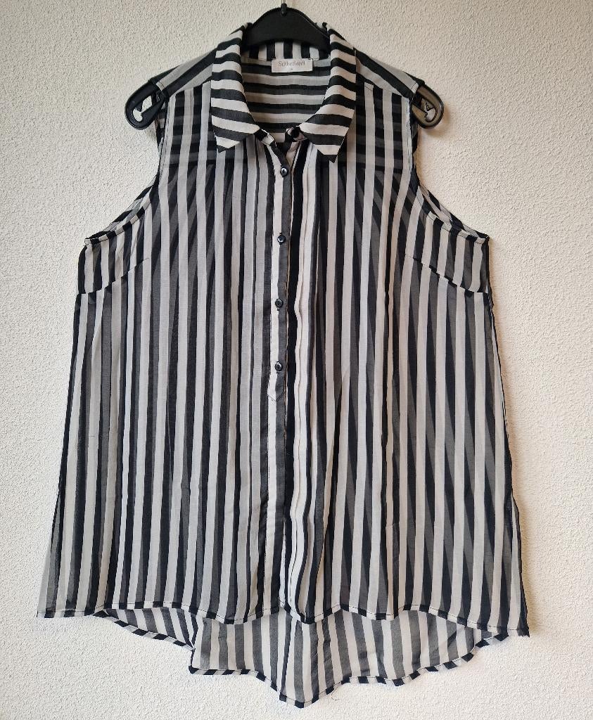 Mouwloze dames top, blouse A-lijn, Sutherland, M, Kleding | Dames, Maat 38/40 (M), Sutherland, Zwart, Ophalen of Verzenden