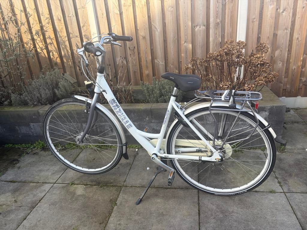 Gazelle fiets 19 inch, framemaat 49 cm, Fietsen en Brommers, Fietsen | Dames | Damesfietsen, 47 tot 50 cm, Ophalen, Gebruikt, Gazelle