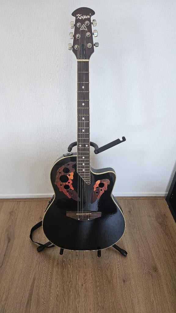 Keiper Semi Akoestische Gitaar., Ophalen, Gebruikt, Overige typen