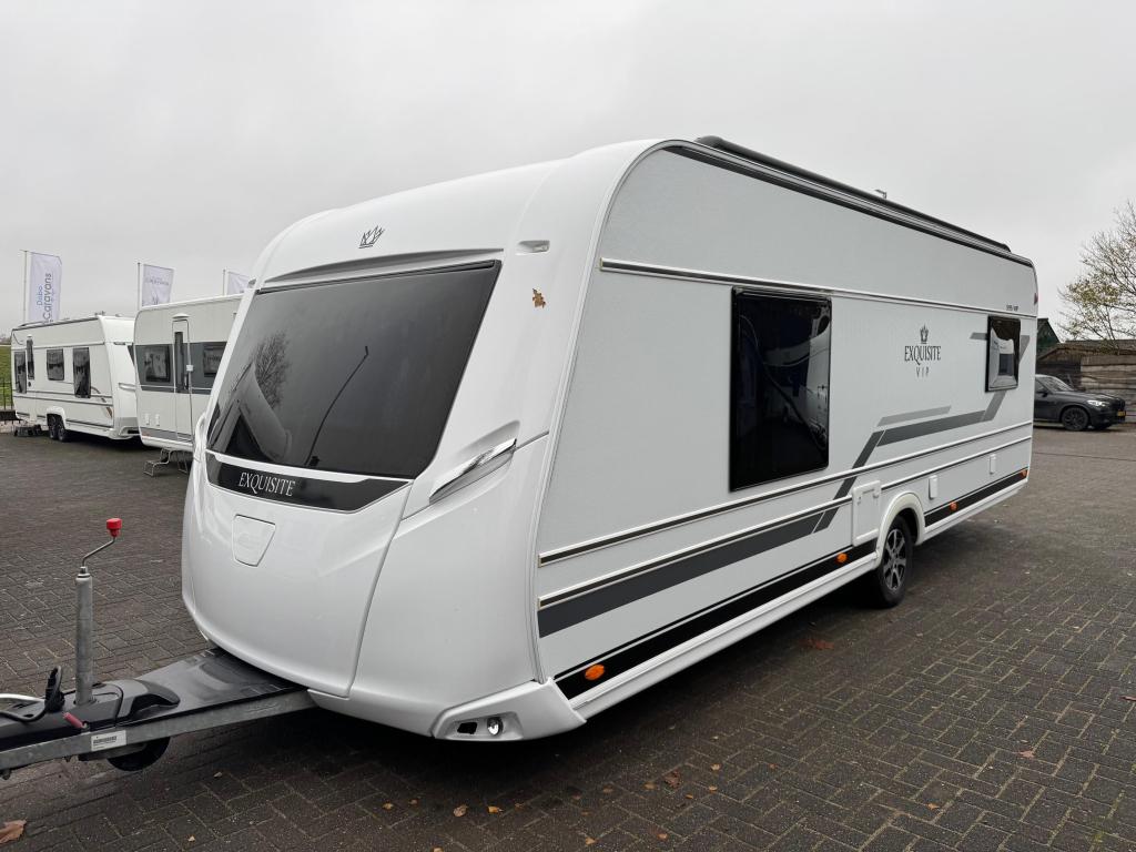 LMC Exquisit 595 VIP 2023 | Queensbed, Overige typen, Schokbreker, Bedrijf, 5 tot 6 meter