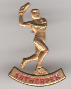 Antwerpen pin vintage, Verzamelen, Speldjes, Pins en Buttons, Verzenden, Zo goed als nieuw, Overige onderwerpen