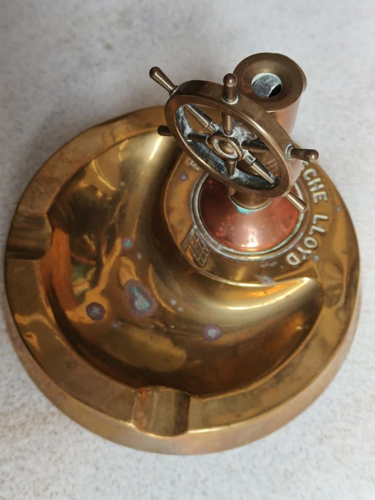 ROTTERDAMSCHE LLOYD, SIGARENKNIJPER, KOPER., Ophalen of Verzenden, Gebruikt