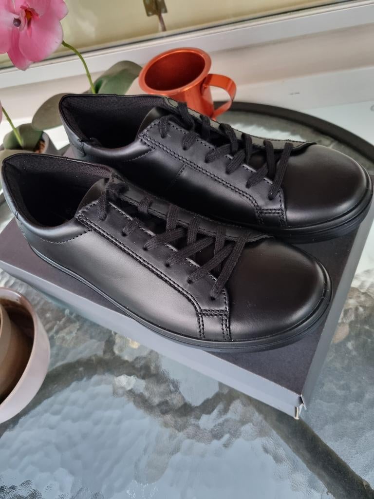 Ecco soft 7 leren sneaker maat 38 zwart, Ecco, Zwart, Nieuw, Ophalen of Verzenden