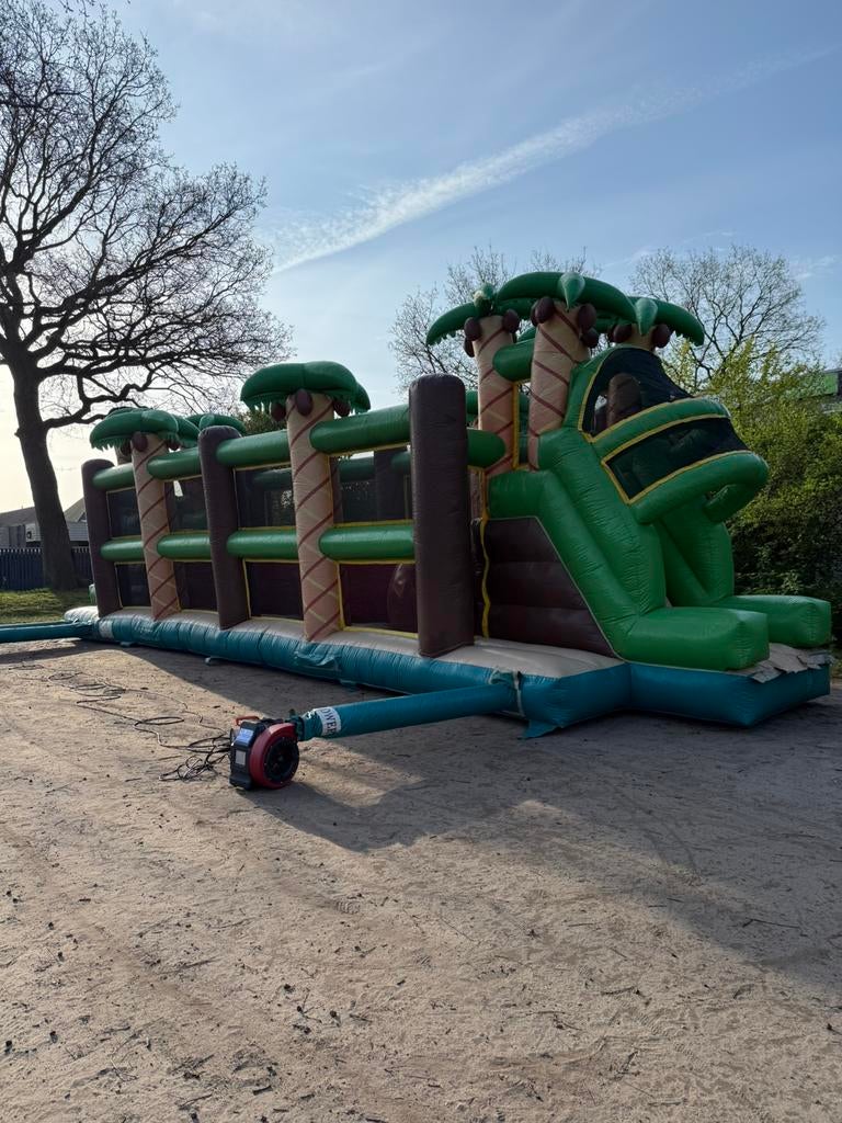 Adventure jungle mega balls te koop. Springkussen te koop, Ophalen, Gebruikt