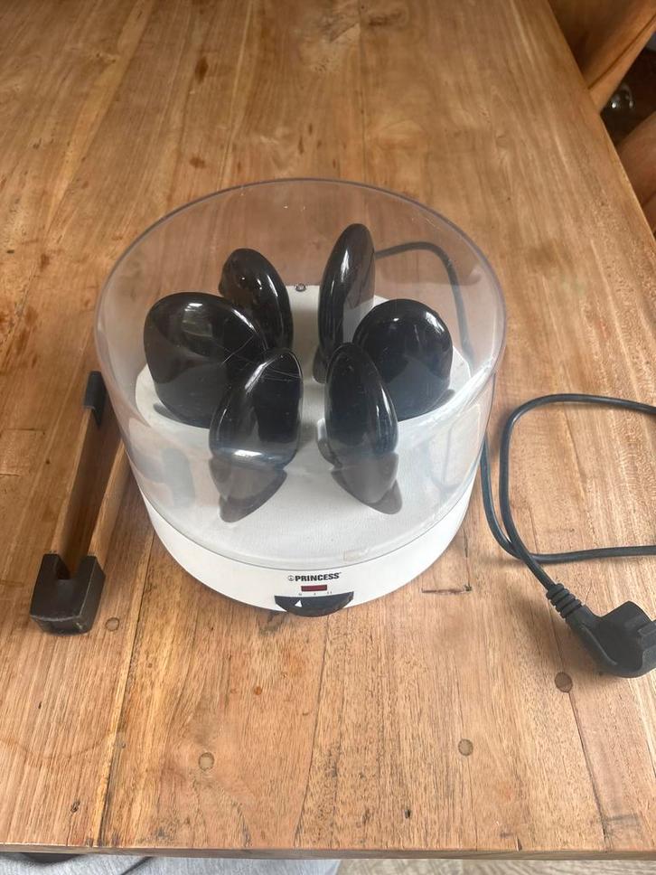 Princess Hot Stone Massage Set, Witgoed en Apparatuur, Persoonlijke-verzorgingsapparatuur, Zo goed als nieuw, Overige typen, Ophalen of Verzenden