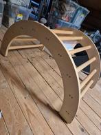 Houten klimrek halfrond, Ophalen