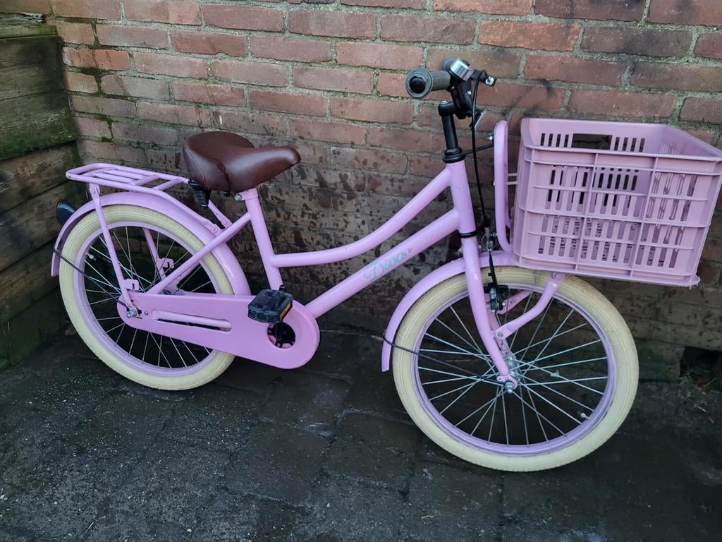 Mooie roze 20inch Diva meisjestransportfiets terugtraprem, Ophalen, Zo goed als nieuw, Little Diva