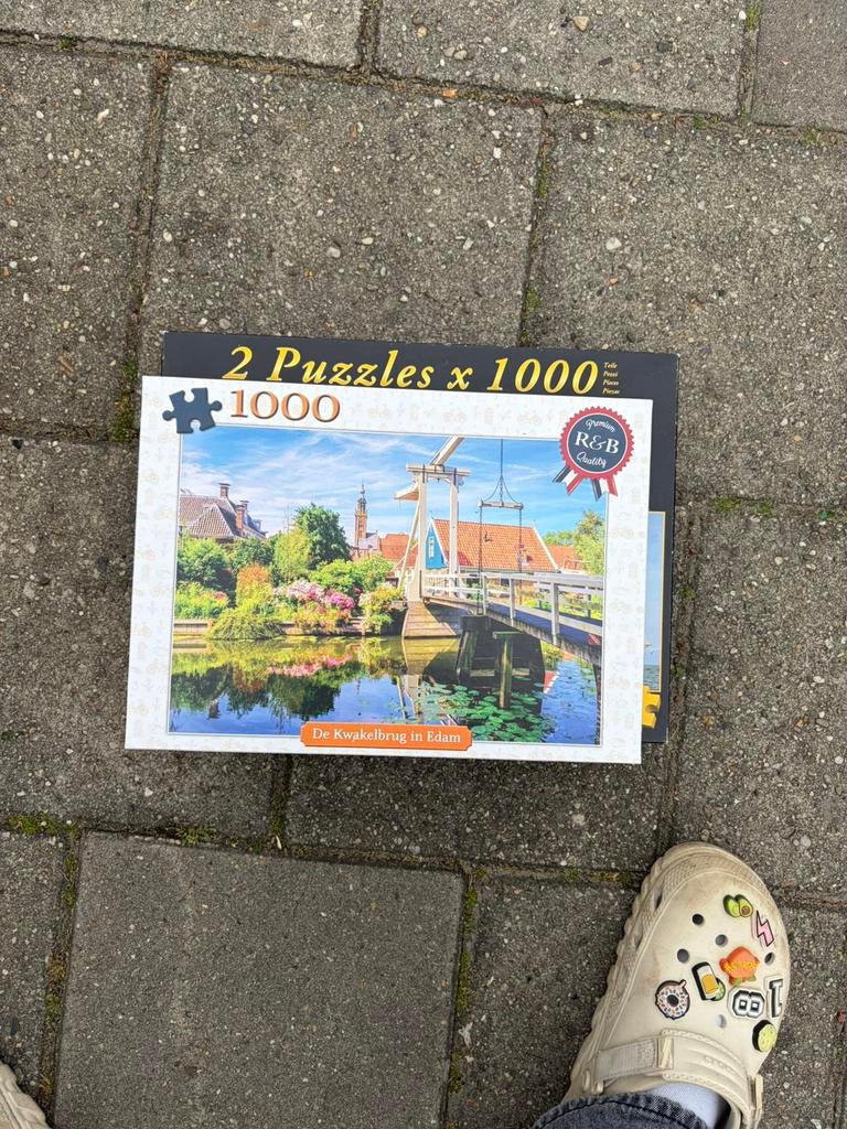 Legpuzzel 1000 stukjes, Ophalen of Verzenden, 500 t/m 1500 stukjes, Zo goed als nieuw