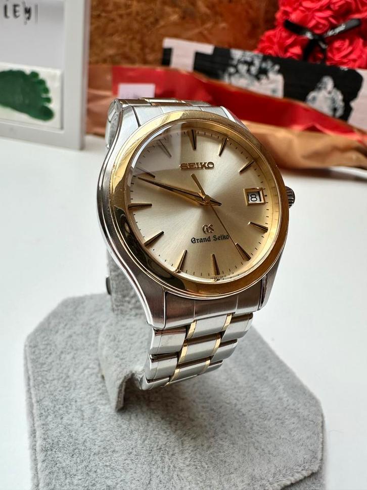 Grand Seiko SBGX002, Sieraden, Tassen en Uiterlijk, Horloges | Heren, Gebruikt, Polshorloge, Seiko, Staal, Ophalen of Verzenden