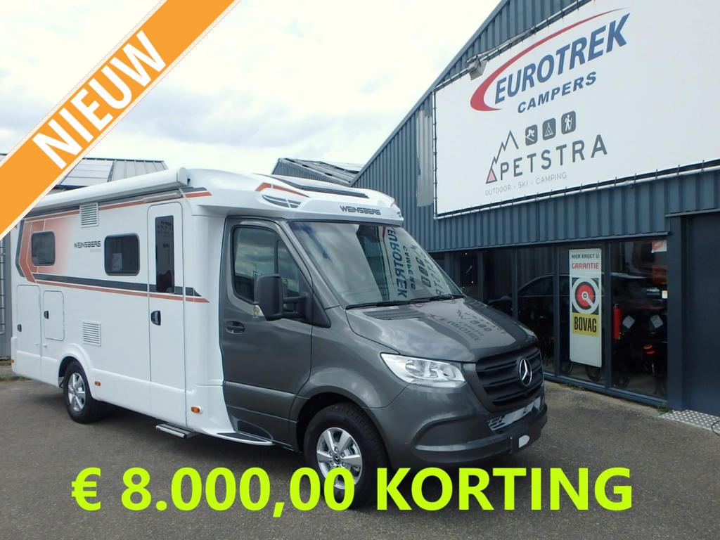 Weinsberg CaraCompact MB 640 MEG Pepper, Tot en met 2, Bedrijf, Diesel, 6 tot 7 meter