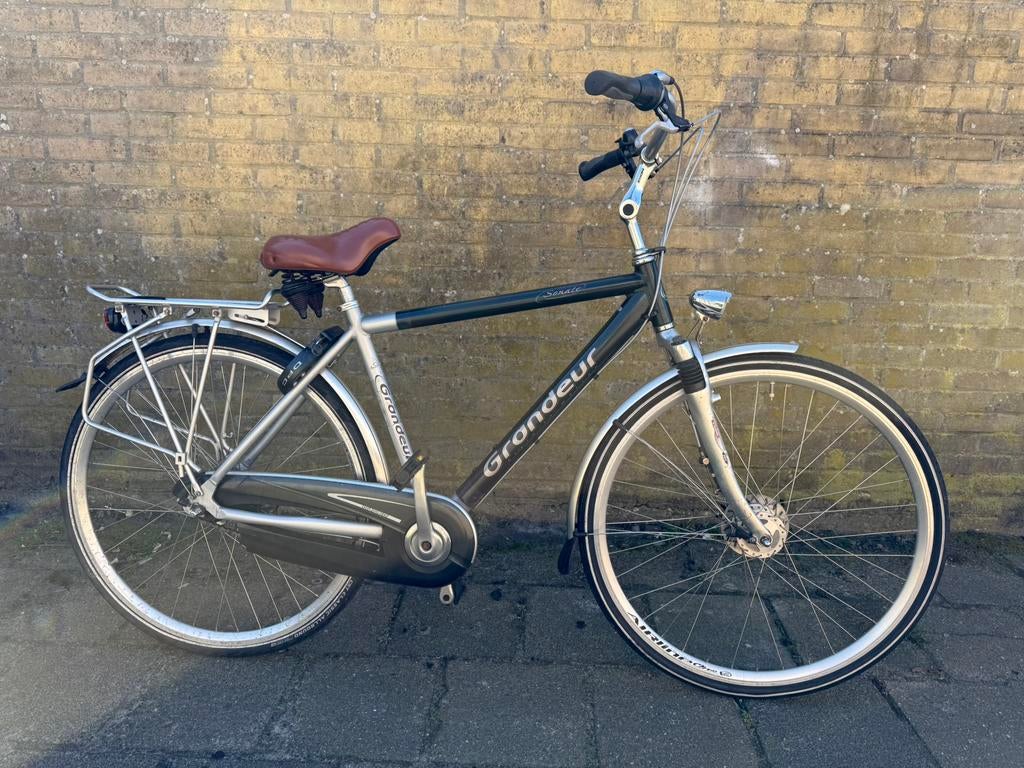 Nette grandeur heren-jongens fiets 28 inch 50 cm 7 v, Ophalen, Gebruikt, 26 inch of meer, Versnellingen