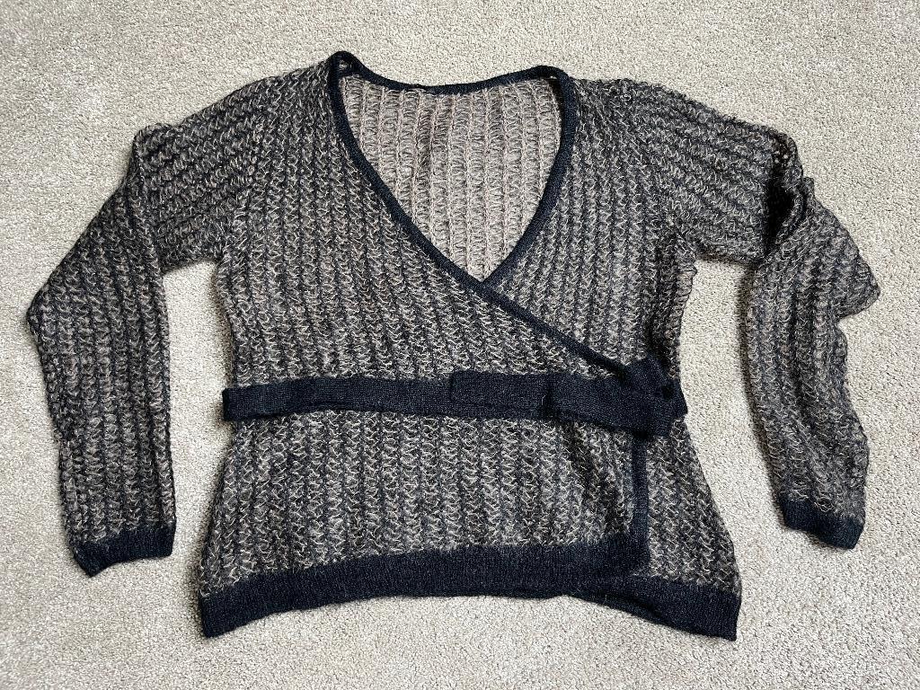 Wisselvest kleur zwart/cognac mark Claudia Strater MT 40, Maat 38/40 (M), Zwart, Ophalen of Verzenden, Claudia Sträter