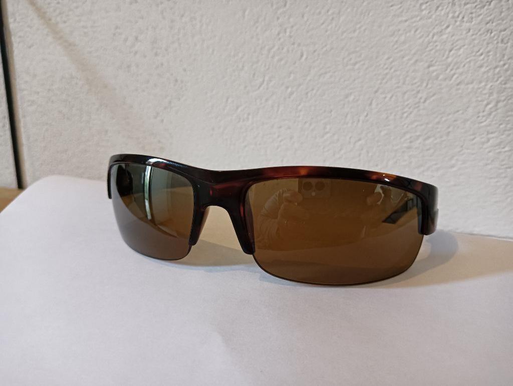 Ray Ban zonnebril, Zonnebril, Verzenden, Geel, Zo goed als nieuw