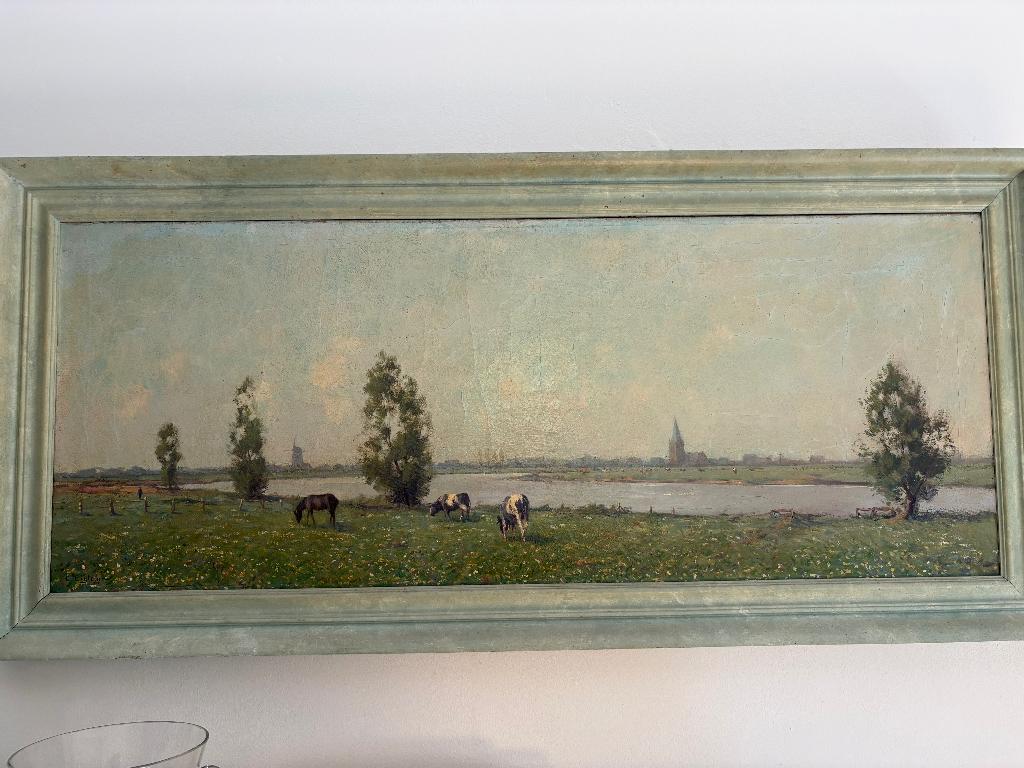 Evert Jan Ligtelijn (1893–1975) - Olieverf op doek, Antiek en Kunst, Ophalen