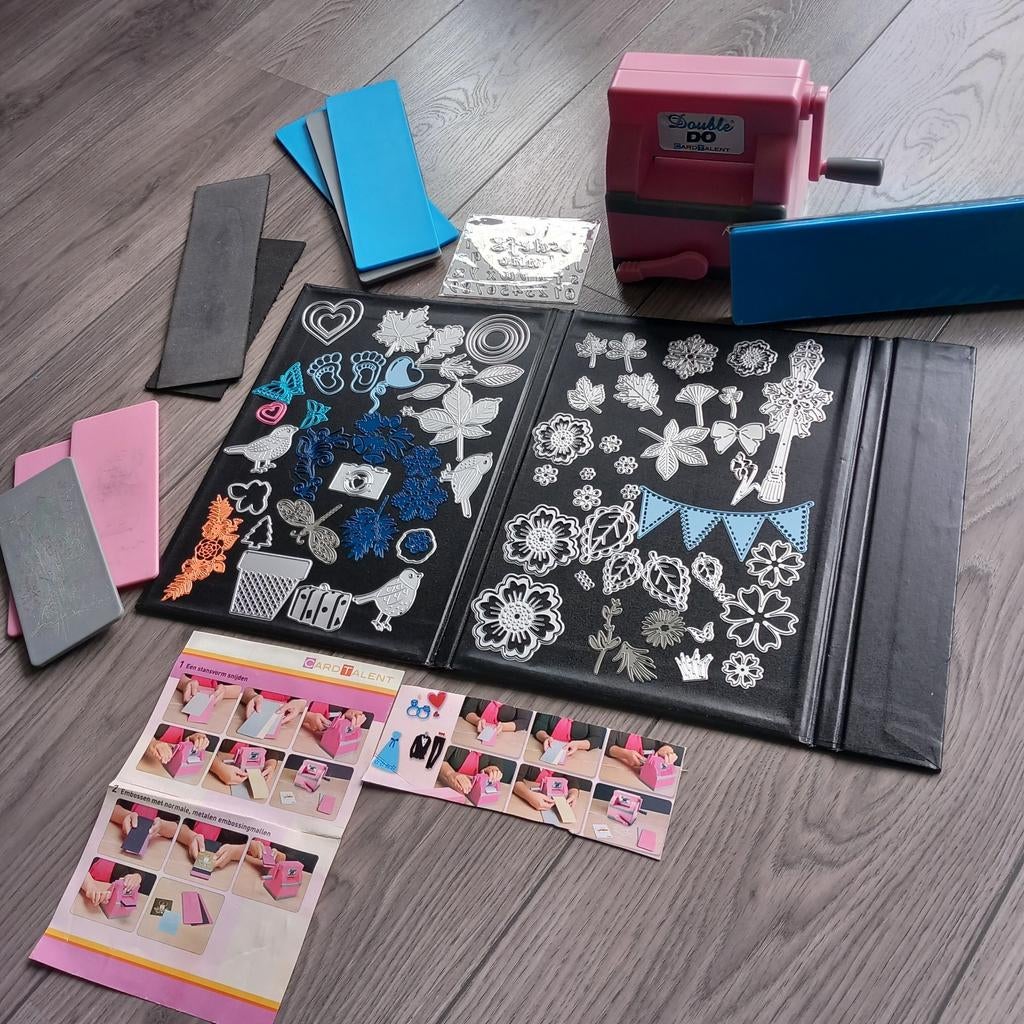 Embossing apparaat small  inclusief stansjes, Ophalen