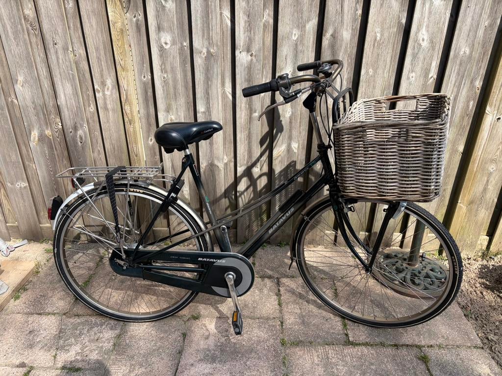 Batavus traversa framemaat 57 cm met 7 versnellingen, Fietsen en Brommers, Fietsen | Dames | Damesfietsen, Ophalen, Gebruikt, Velgrem