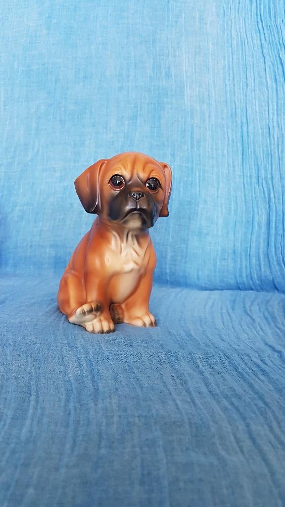 Beeldje Boxer pup, Ophalen of Verzenden, Zo goed als nieuw, Dier