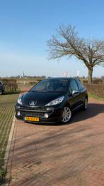 Peugeot 207 1.6 16V Turbo Le Mans 3DRS 2009, Auto's, Voorwielaandrijving, Zwart, 4 cilinders, 4 stoelen