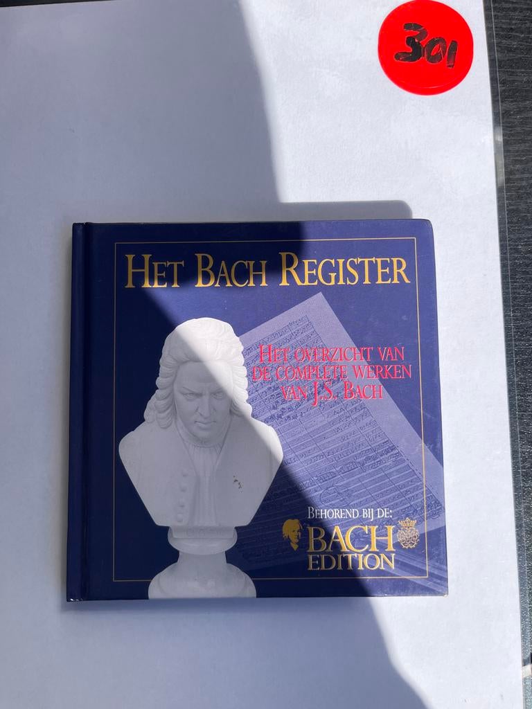 Het Bach Register - Overzicht complete werken J.S. Bach, Ophalen of Verzenden, Zo goed als nieuw, Artiest