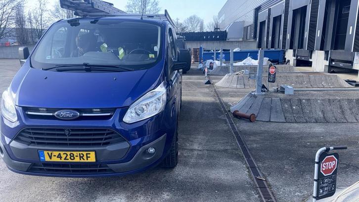 Ford Transit Custom 2.2 Tdci 74KW 2014, Auto's, Bestelauto's, Bedrijf, Ford, Diesel, Geïmporteerd, Ophalen
