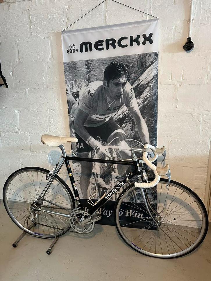 2 Vintage Racefietsen:Eddy Merckx Corsa Extra & Peugeot PH10, Fietsen en Brommers, Fietsen | Racefietsen, Gebruikt, Heren, Overige merken