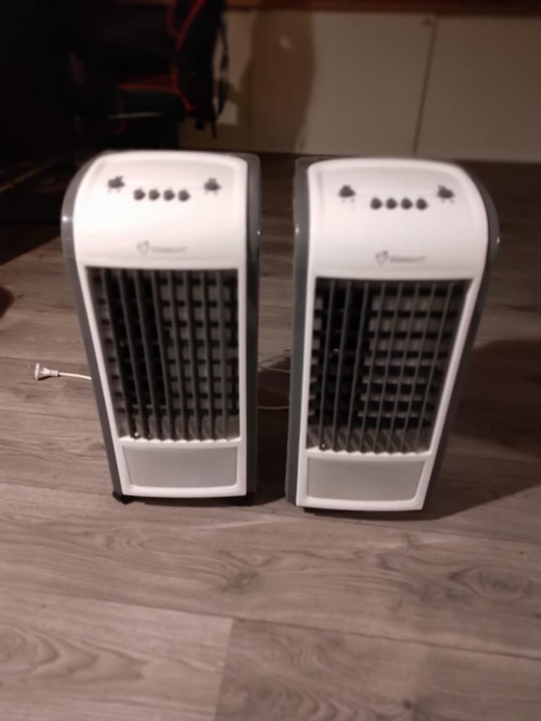 Diamant Luchtkoeler LK-65 - 2 keer, Ophalen of Verzenden, Zo goed als nieuw, Vloerventilator