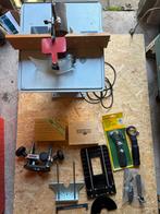 Bosch freesmachine en metabo standaard, Ophalen of Verzenden, Zo goed als nieuw, Elektrisch, Bovenfrees