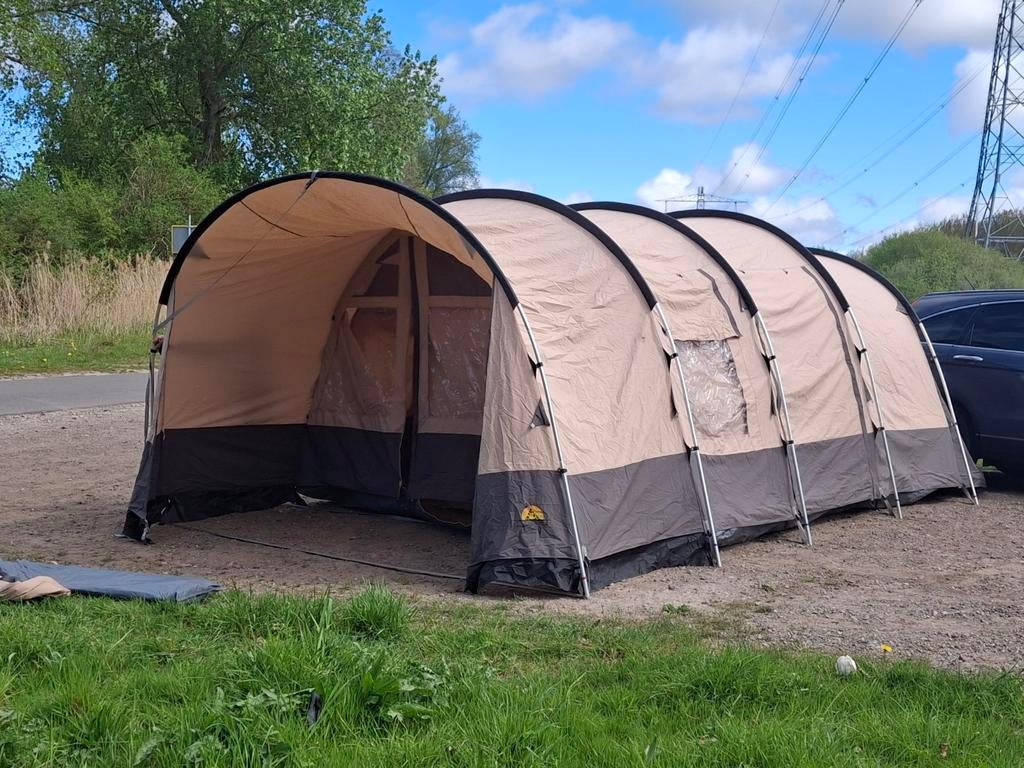 Safarica Livingstone TC 4/5 persoonstent, Caravans en Kamperen, Tenten, tot en met 5, Ophalen