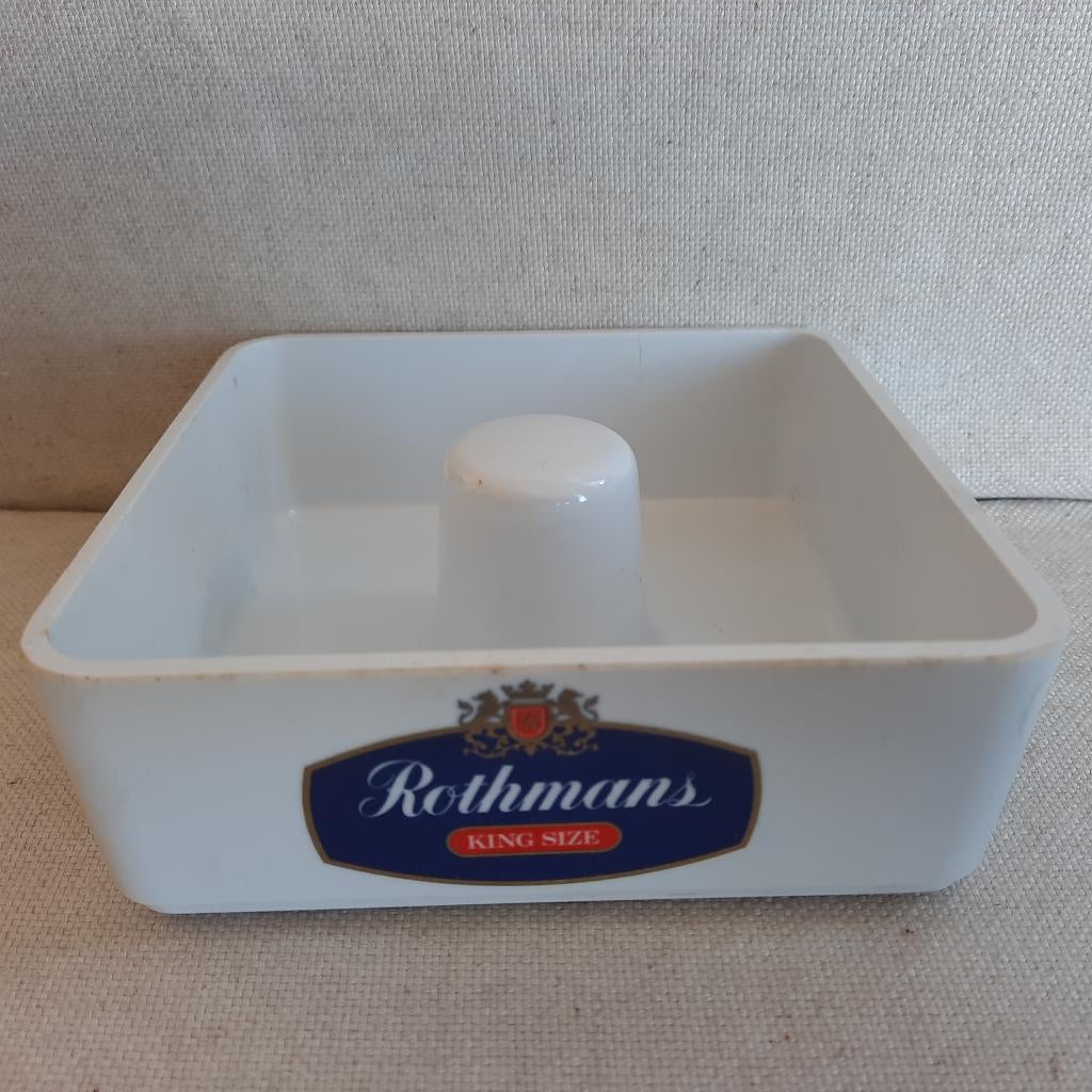 Rothmans asbak - wit - melamine, Ophalen of Verzenden, Huis en Inrichting