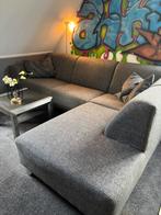 Hoekbank grijs, Huis en Inrichting, Banken | Bankstellen, Ophalen, Zo goed als nieuw, Vierpersoons of meer