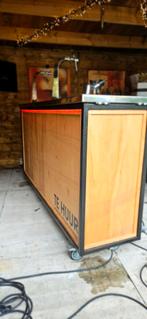 Biertap met spoelbak te huur, Ophalen