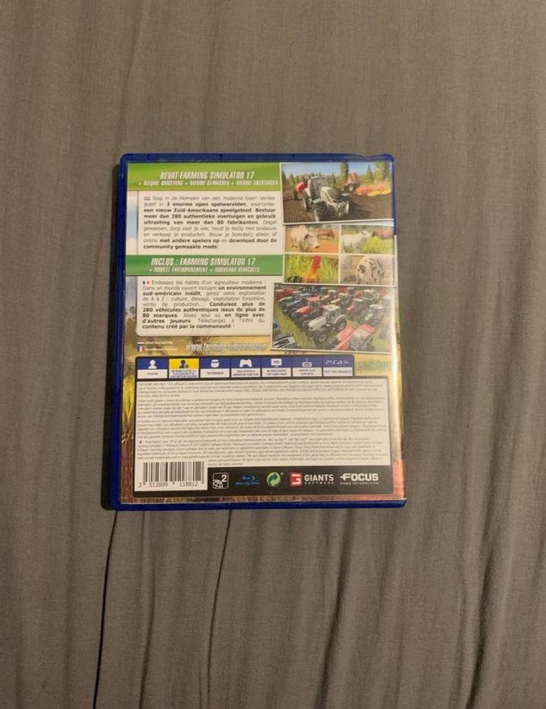 Farming Simulator 17 Platinum Edition PS4, Spelcomputers en Games, Games | Sony PlayStation 4, Online, Gebruikt, 1 speler, Ophalen of Verzenden