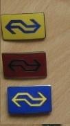 NS vintage kleding uniform speldjes, Ophalen of Verzenden, Overige onderwerpen