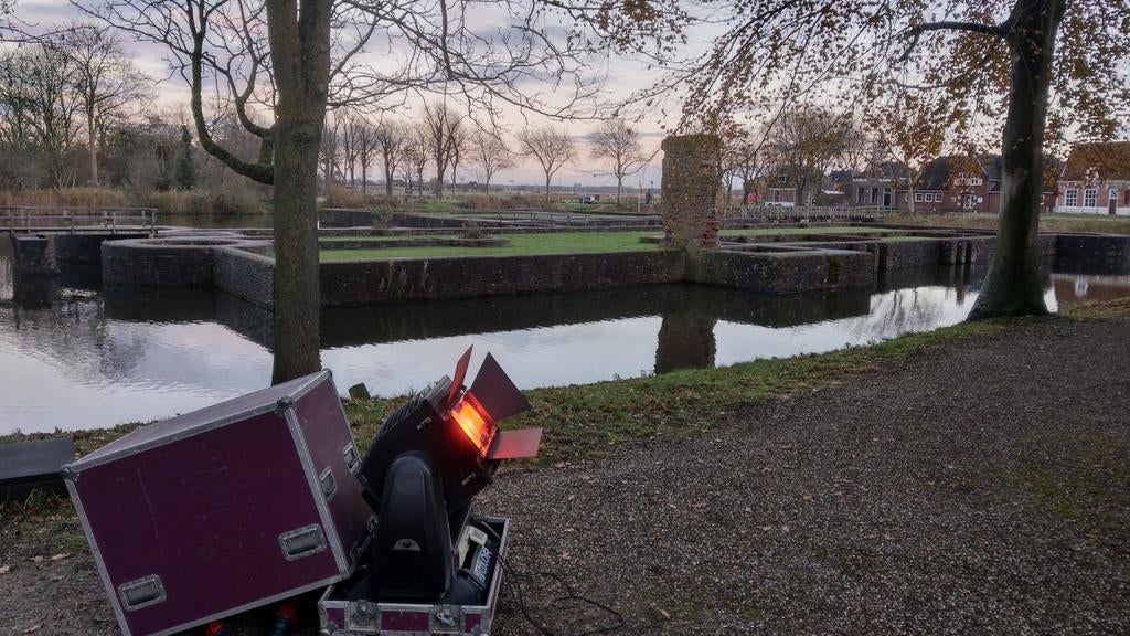 Citycolor 2500 Watt in Flightcase, Muziek en Instrumenten, Ophalen of Verzenden, Gebruikt, Licht