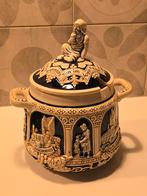 Rijk gedecoreerde kasteelpunchkom, Marzi & Remy, dwergbacchu, Ophalen of Verzenden